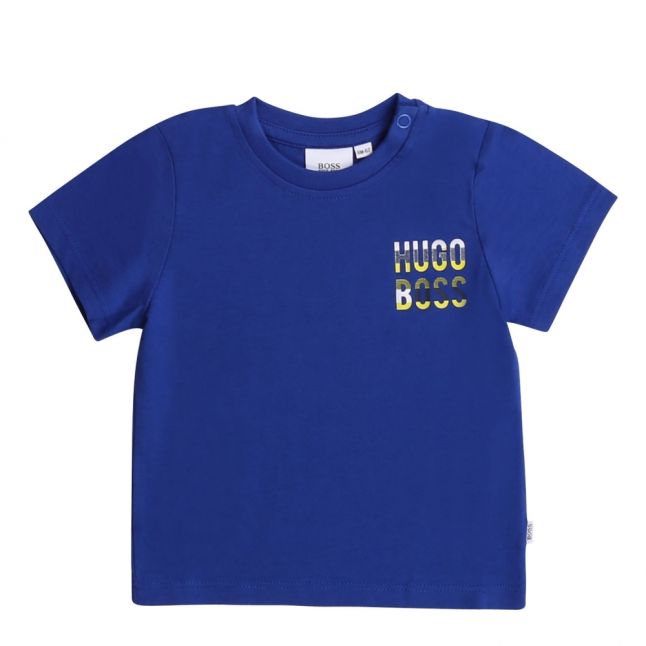 Toddler Wave Blue Colour Logo S/s T Shirt