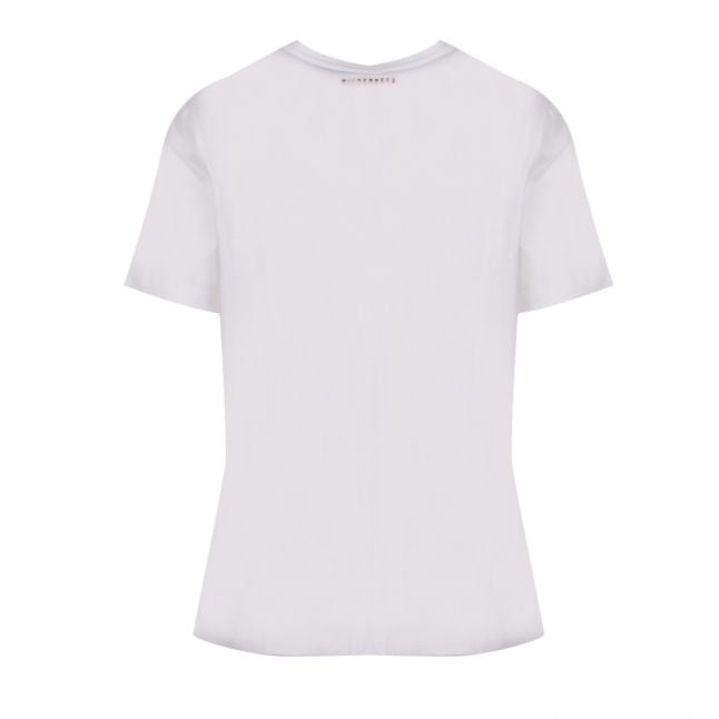 Womens White Delilai Wilderness Logo S/s T Shirt