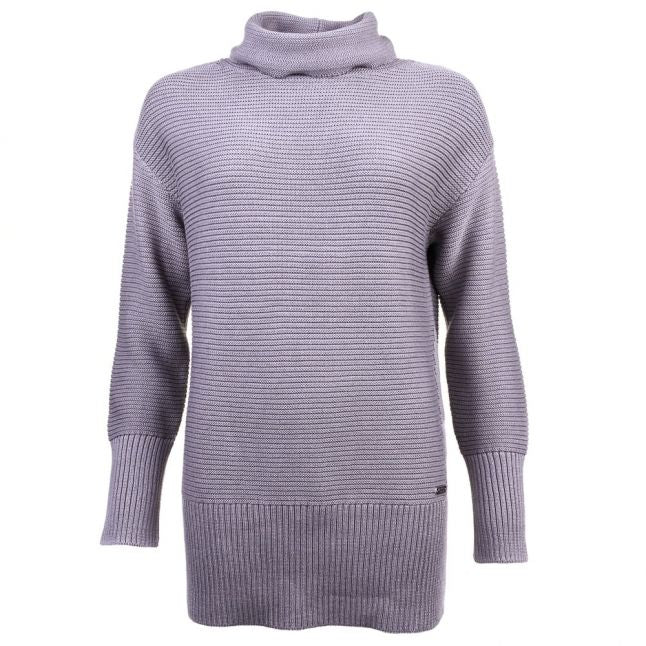 Womens Storm Grey Hoppe Knitted Jumper