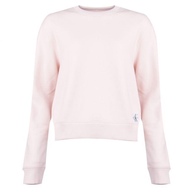 Womens Chintz Rose Monogram Badge Sweat Top