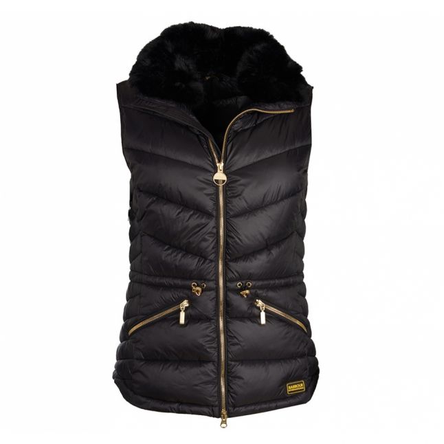 Womens Black Victory Gilet