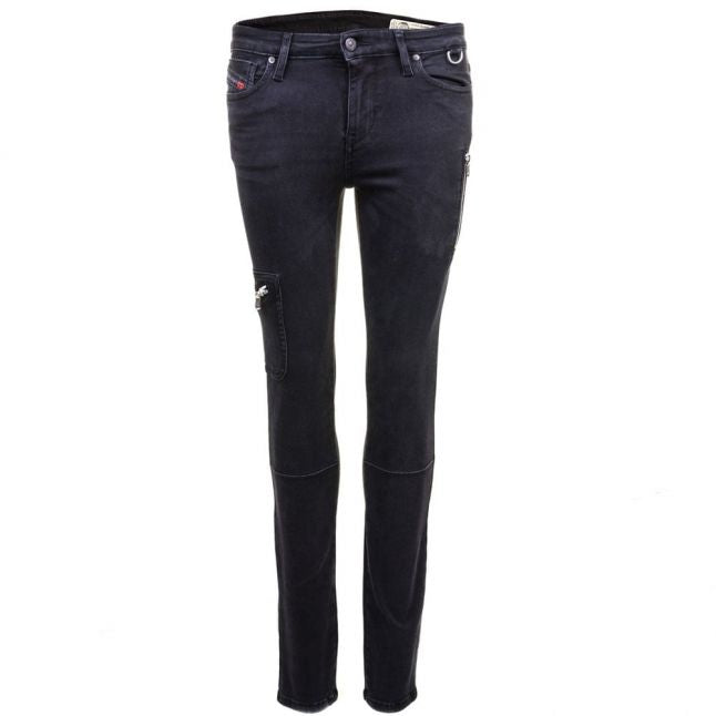 Womens Black Skinzee-Pkt Skinny Fit Jeans