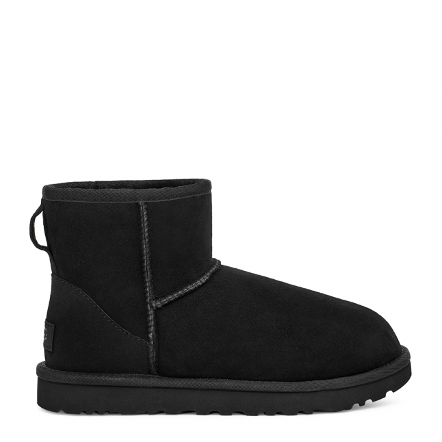 Womens Black Classic Mini II Boots