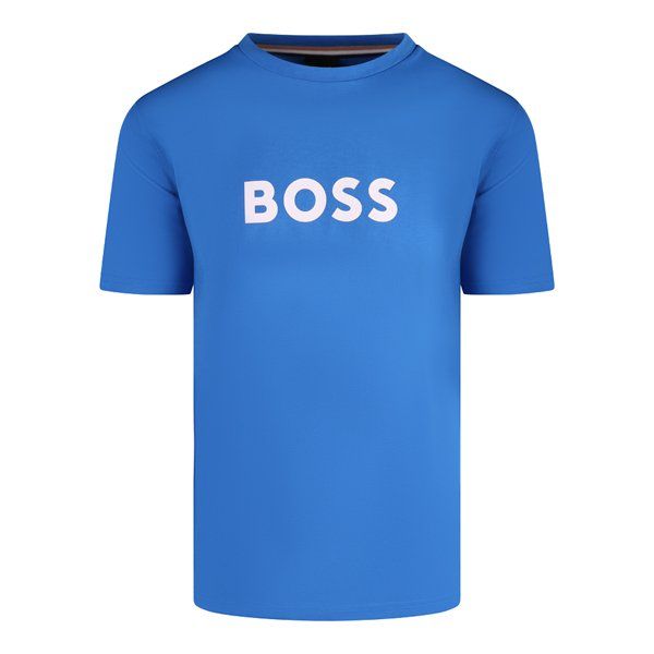 Mens BOSS Bright Blue T-Shirt UV RN Regular Fit