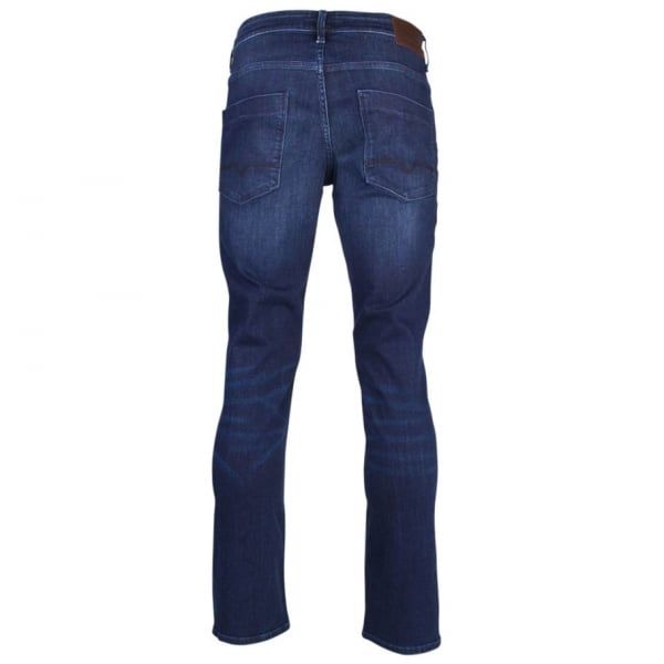 Mens Blue Orange63 Slim Jeans