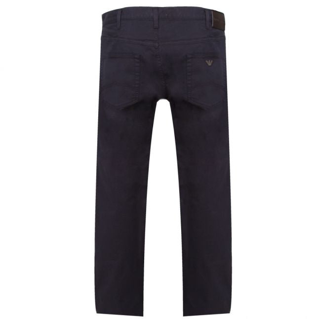 Mens Dark Blue J21 Gabardine Regular Fit Jeans