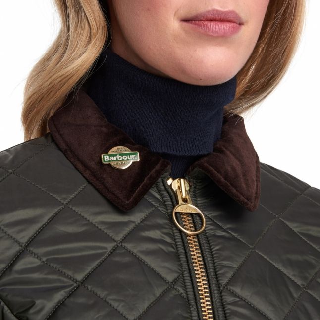 Womens Sage Icons 125 Liddesdale Quilted Jacket