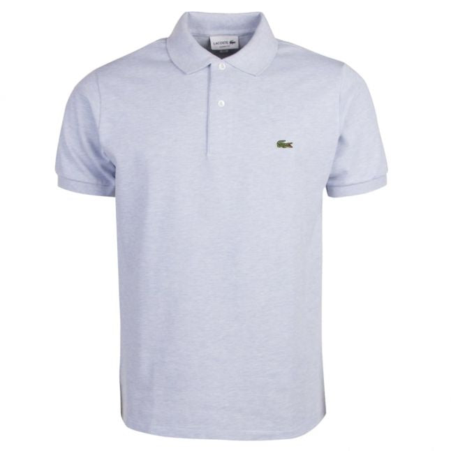 Mens Blue Chine Classic Marl S/s Polo Shirt