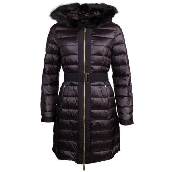 Womens Black Amandea Down Coat