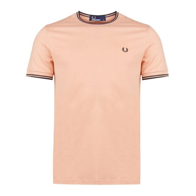 Mens Apricot Twin Tipped S/s T Shirt