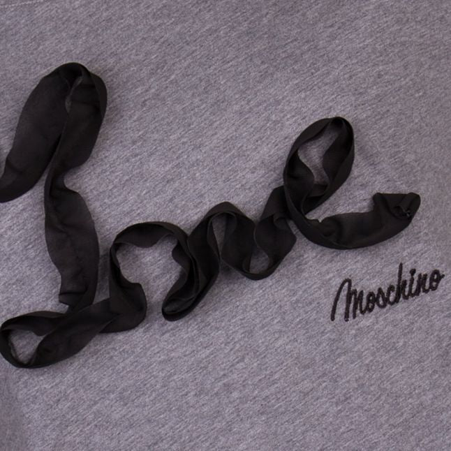 Womens Dark Grey Love S/s T Shirt