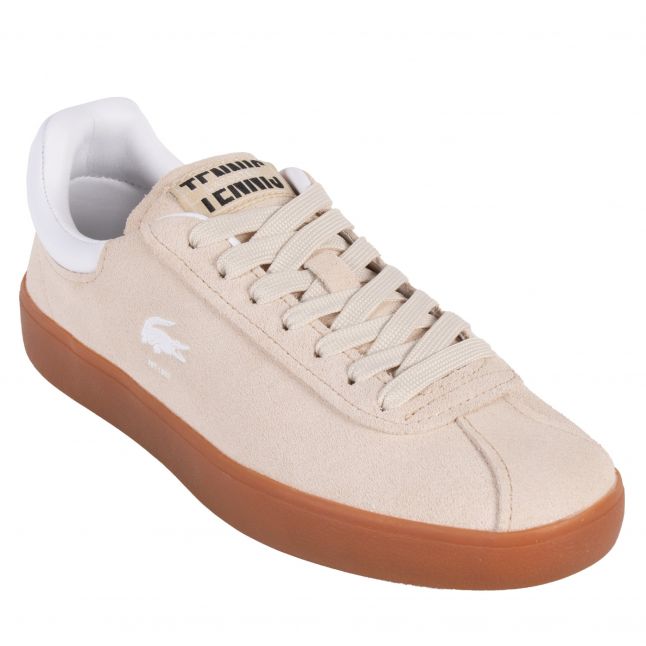 Womens Off White/Gum Baseshot Trainers