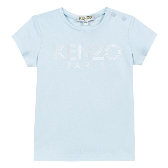 Toddler Light Blue Logo S/s T Shirt