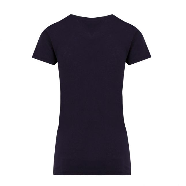 Womens Black Iris Essential Slim Fit S/s T Shirt