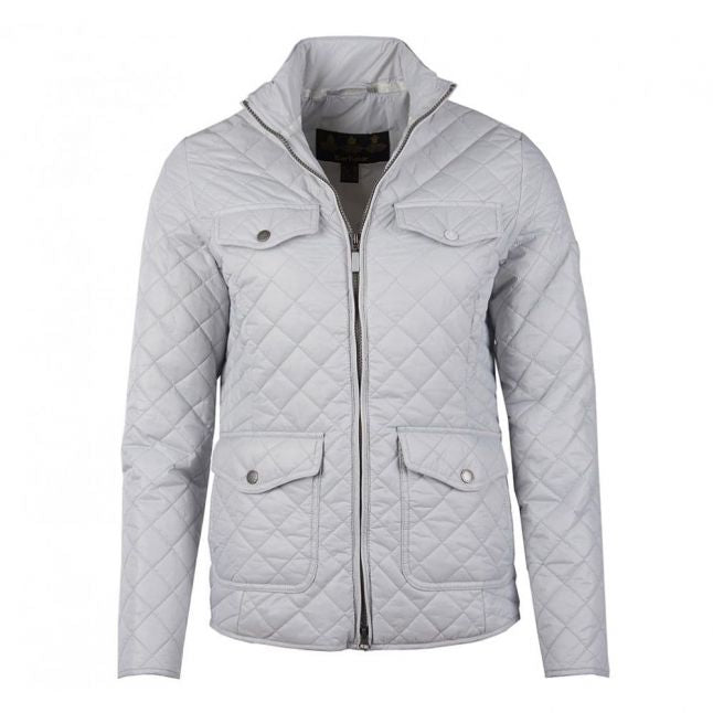 Womens Ice White Formby Quilted Jacket