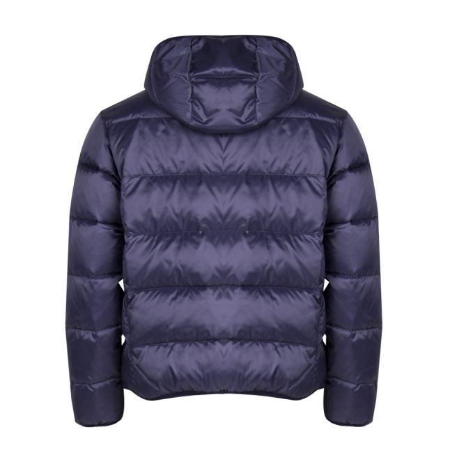 Paul & Shark Mens Navy Branded Padded Hood Jacket