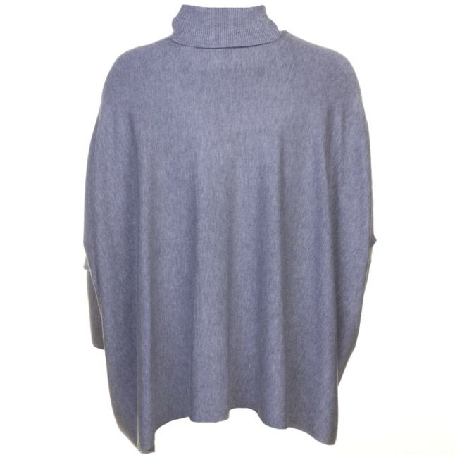 Womens Mid Grey Mercee Roll Neck Jumper