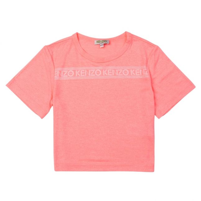 Girls Neon Coral JG 2 Bis S/s T Shirt