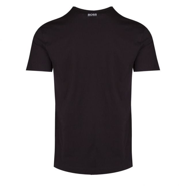 Athleisure Mens Black Tee 1 Tonal Logo S/s T Shirt