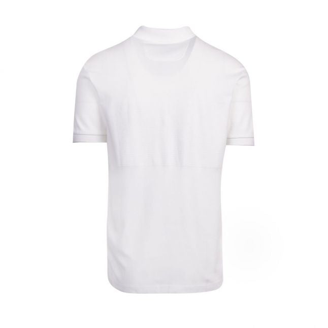 Athleisure Mens White Paddy 6 S/s Polo Shirt