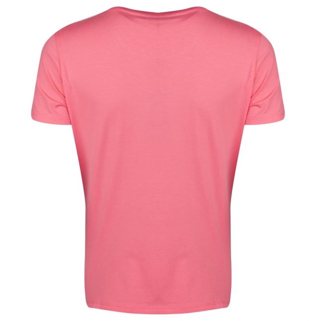 Womens Coral Branded S/s T Shirt