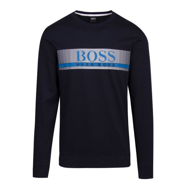 Mens Dark Blue Authentic Sweat Top