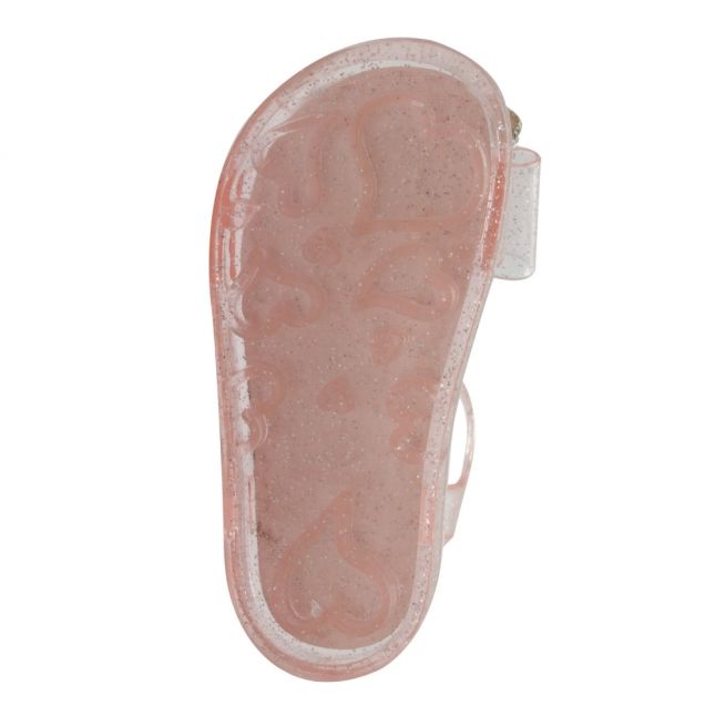 Baby Pink Bow Jelly Sandals (22-27)