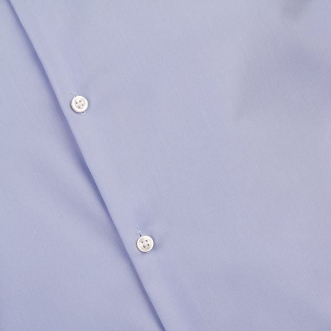 Mens Pastel Blue C-Joeyno Slim Fit S/s shirt