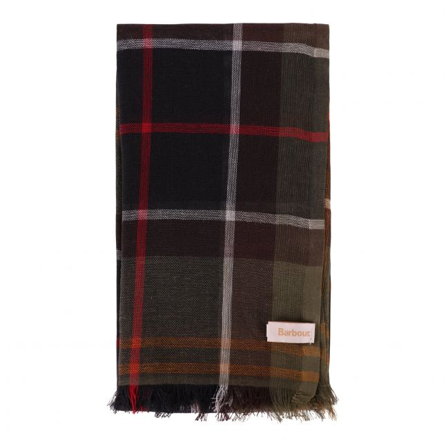 Womens Classic Tartan Chris Tartan Wrap Scarf