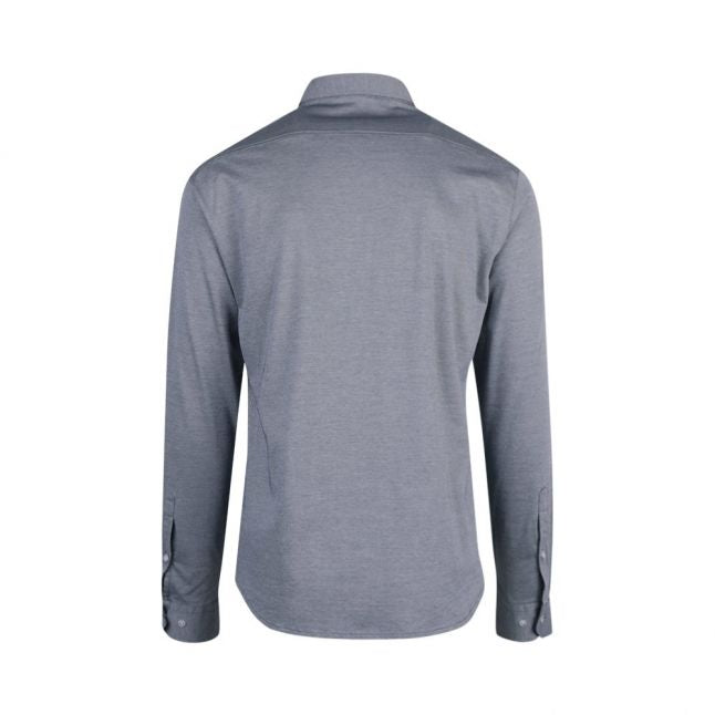 Mens Navy Biado Regular Fit L/s Shirt