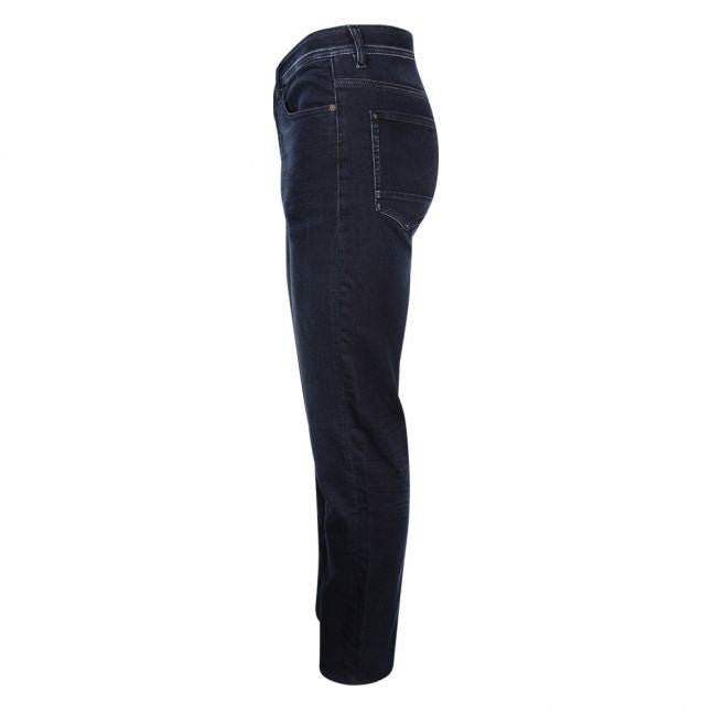 Casual Mens Dark Blue Wash Taber BC-P Tapered Jeans