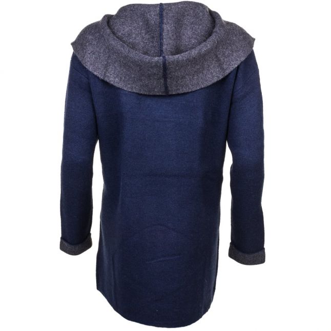 Womens Nocturnal & Charcoal Double Sided Vhari Cardigan