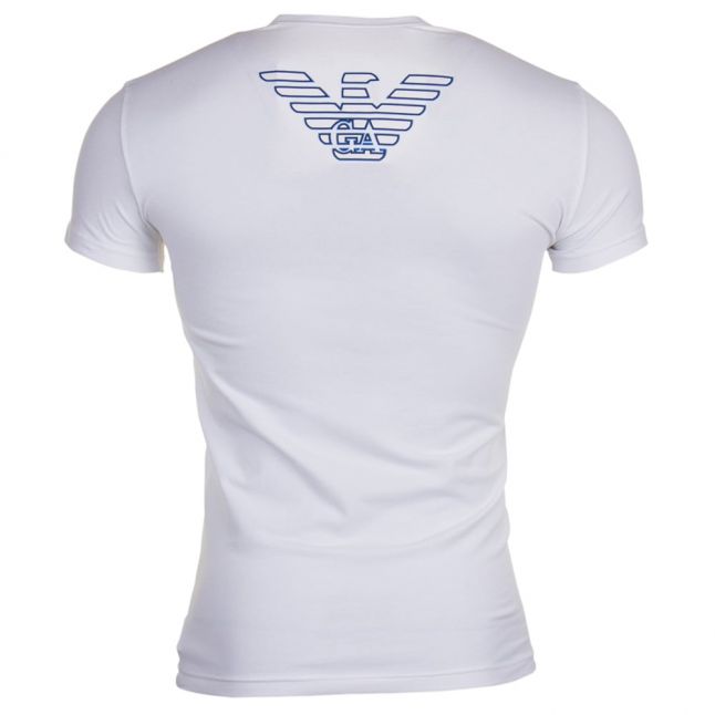 Mens White Big Eagle Tee Shirt