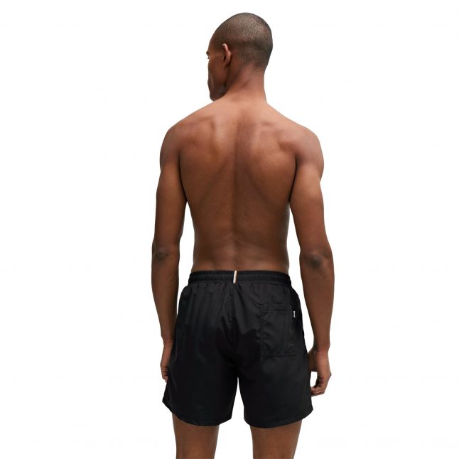 Mens Black Dolphin Swim Shorts