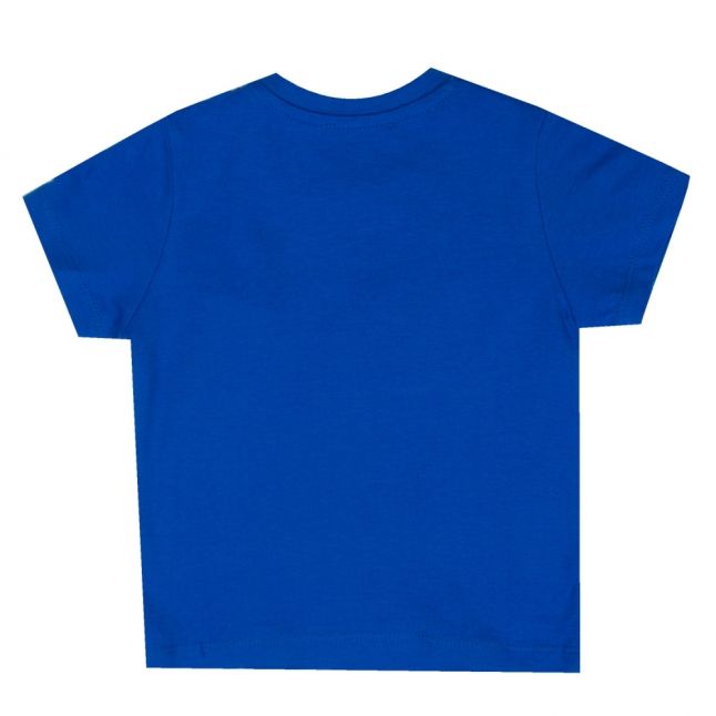 Toddler Blue Multi Logo S/s T Shirt