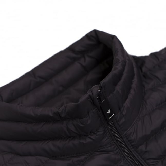 Mens Black Padded Down Jacket