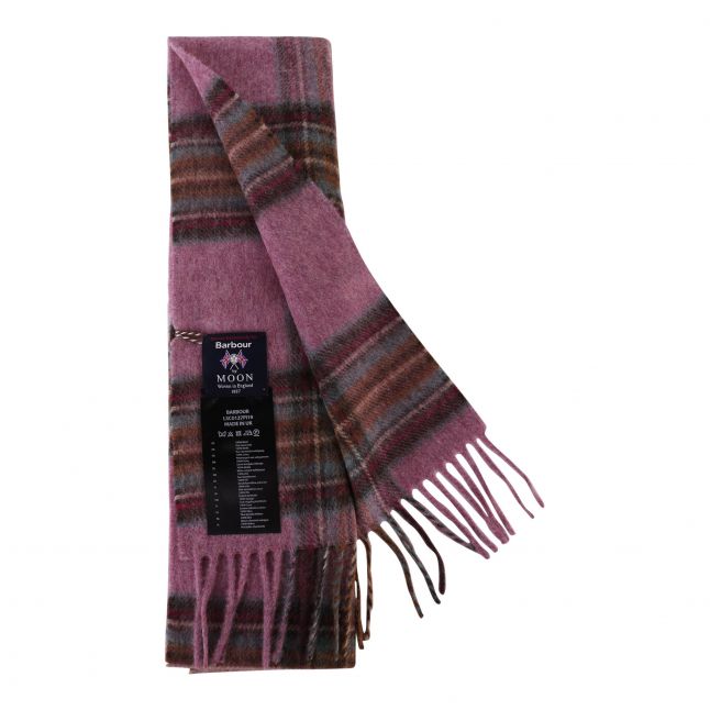 Womens Barbour Pink Country Abraham Moon Scarf