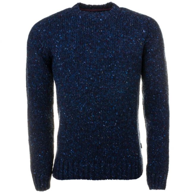 Heritage Mens Blue Netherby Crew Neck Jumper