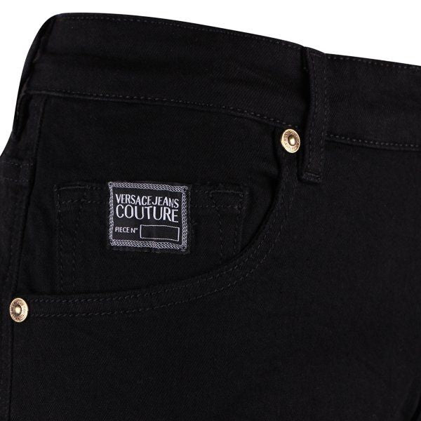 Womens Black River Slim Fit Jeans