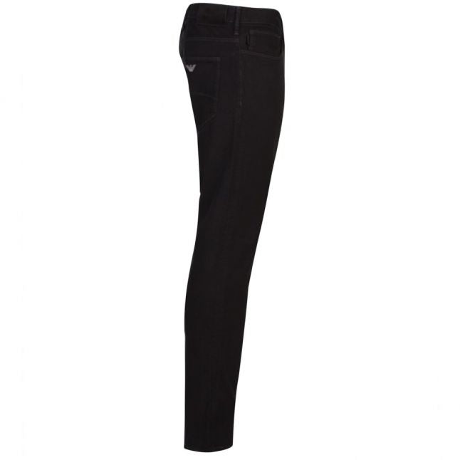 Mens Black J06 Slim Fit Jeans