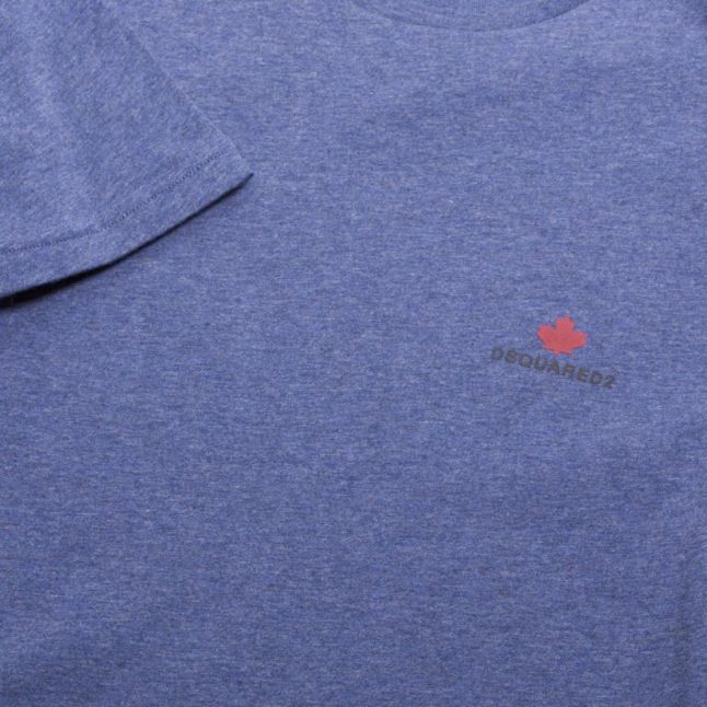 Mens Blue Repeat Maple S/s T Shirt