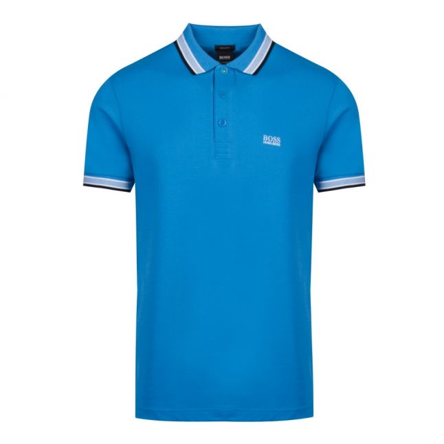 Athleisure Mens Bright Blue Paddy Regular Fit S/s Polo Shirt