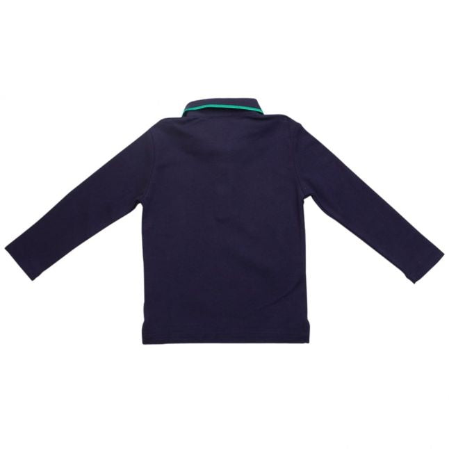 Boys Ultra Navy Polo 2 L/s Polo Shirt