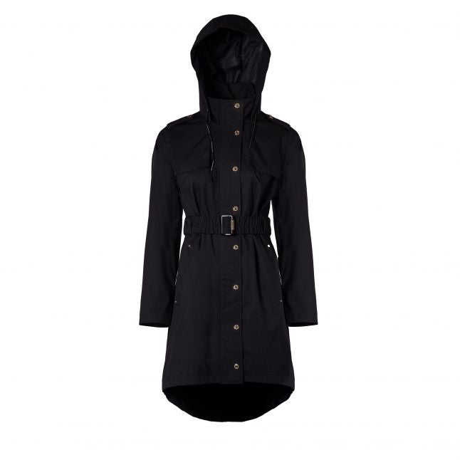 Womens Black Rosedale Waterproof Parka