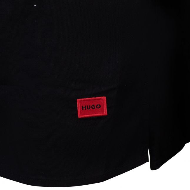 Mens Black Ebor S/s Shirt