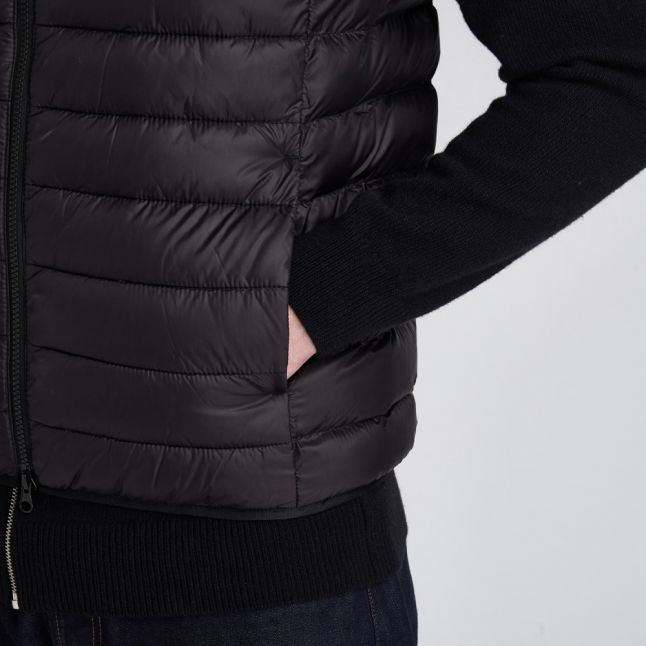 Mens Black Reed Gilet