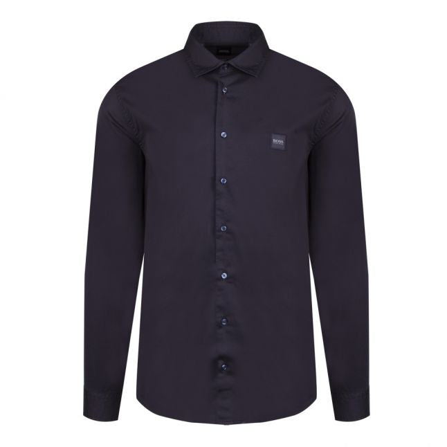 Casual Mens Dark Blue Mypop_2 L/s Shirt