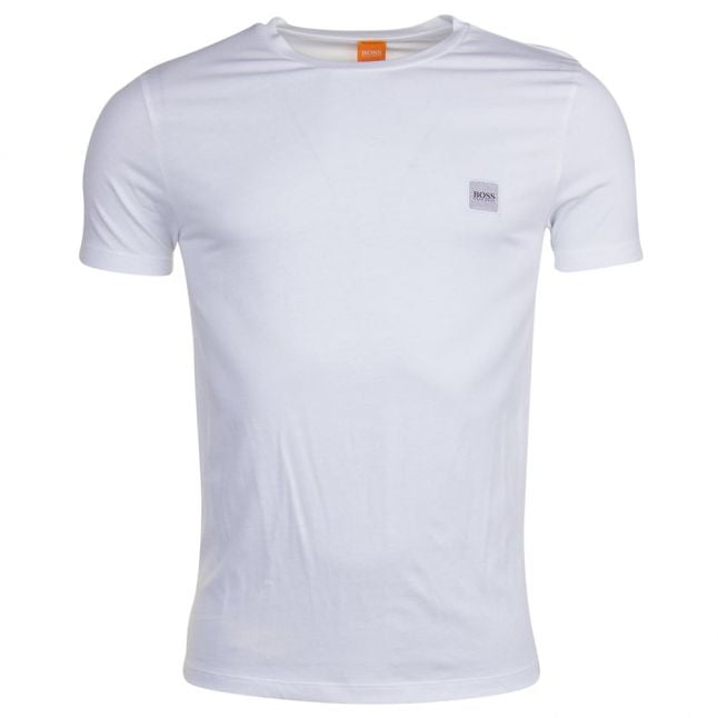 Mens White Tommi UK S/s Tee Shirt