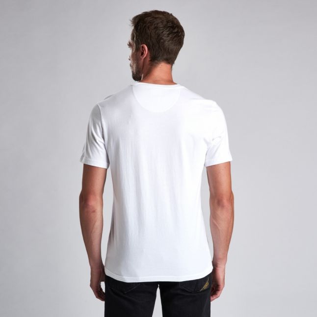 Mens White Fuse S/s T Shirt