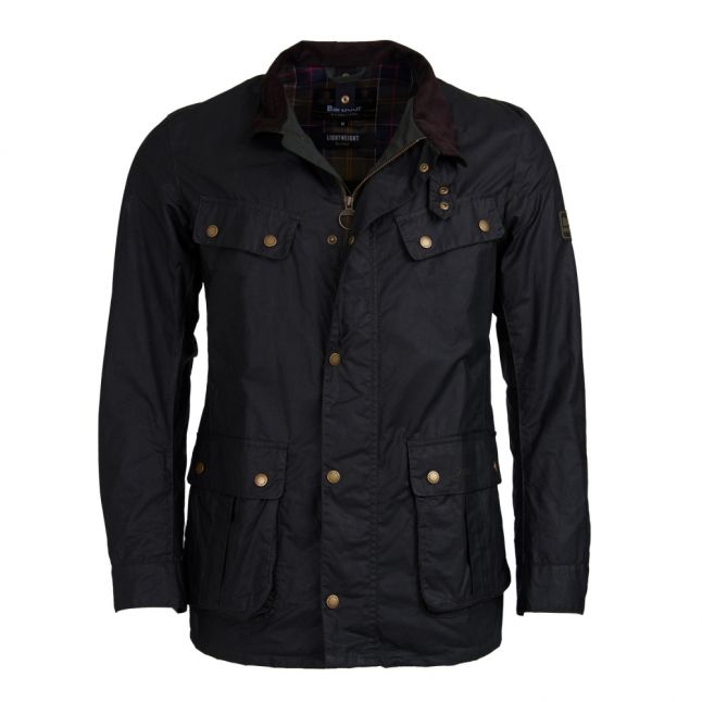 Mens Sage Lightweight Duke Wax Jacket